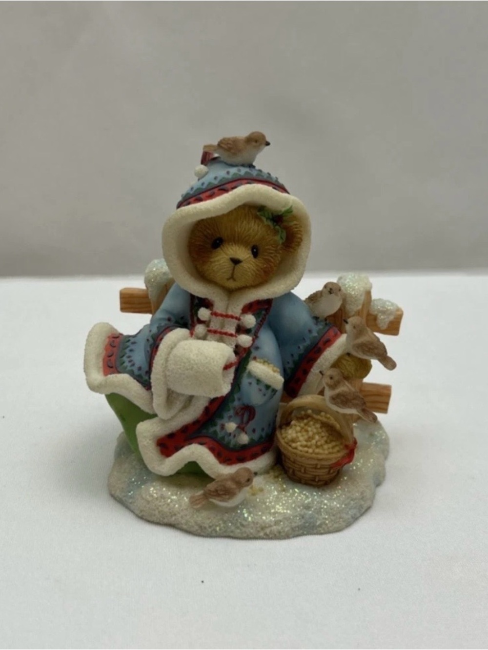 Enesco Cherished Teddies Irmgard 706728 " Your Smile Can Melt Any Heart" NIB